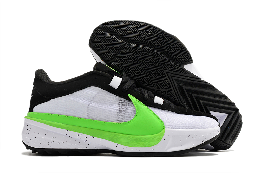 Nike Zoom Freak 5 Black white green